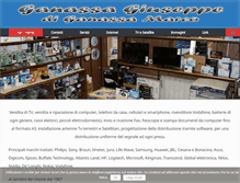 Tablet Screenshot of ganassa.it